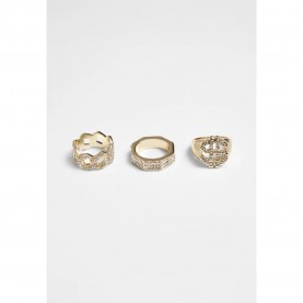 бижутерия,urban,classics,set,of,3,s,dollar,ring,yellow,(doré)