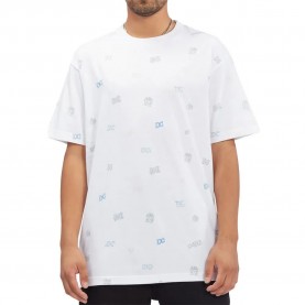 тениска,мъжки,тениски,dc,shoes,wild,style,short,sleeve,t,shirt,white