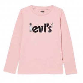тениска,детски,тениски,levi´s,®,graphic,long,sleeve,t,shirt,pink,(peaches,n,cream)