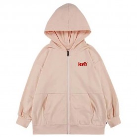 блуза,детски,блузи,levi's®,oversized,full,zip,sweatshirt,pink