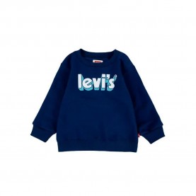 блуза,детски,блузи,levi´s,®,poster,logo,crewneck,sweatshirt,blue,(estate,blue)