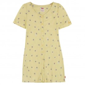 рокля,детски,поли,и,рокли,levi's®,smocked woven,dress,yellow