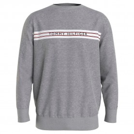 тениска,мъжки,пижами,tommy,hilfiger,track,hwk,um0um02426,sweatshirt,long,sleeve,pyjama,t,shirt,grey,(light,grey,heather)