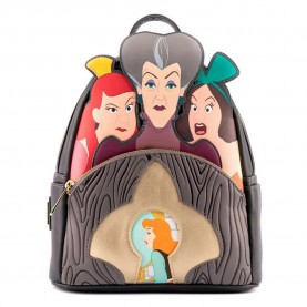 раница,раници,disney,loungefly,cinderella,stepmom,backpack,multicolor
