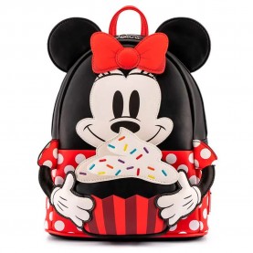 раница,раници,disney,minnie,cupcake,backpack,black