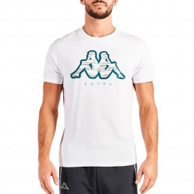 тениска,мъжки,тениски,kappa,galina,short,sleeve,t,shirt,white,(white)