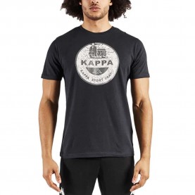 тениска,мъжки,тениски,kappa,tiscout,bar,short,sleeve,t,shirt,grey,(blue,dark)