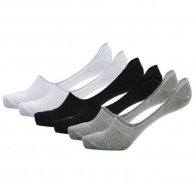 чорапи,дамски,чорапи,hummel,chevron,no,show,socks,6,pairs,multicolor,(white,black,grey)