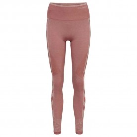 клин,дамски,клинове,дамски,чорапогащи,и,клинове,hummel,energy,seamless,high,waist,leggings,withered,rose,rose,tan,melange,(red)