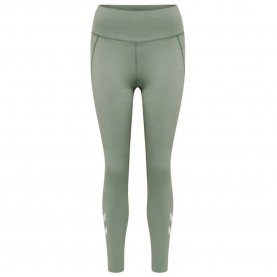 клин,дамски,клинове,дамски,чорапогащи,и,клинове,hummel,grace,high,waist,leggings,lily,pad,(green)