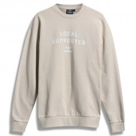 блуза,дамски,блузи,hummel,hive,owen,sweatshirt,beige,(fog)