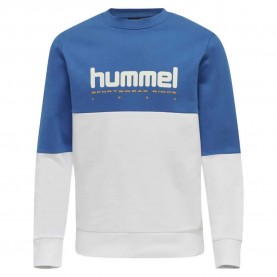 блуза,дамски,блузи,hummel,legacy,manfred,sweatshirt,blue,(white)
