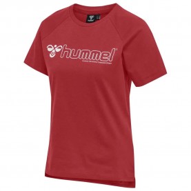 тениска,дамски,тениски,hummel,noni,2.0,short,sleeve,t,shirt,red,(barbados,cherry)