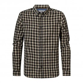 карирана,риза,мъжки,ризи,petrol,industries,m,1020,sil419,check,long,sleeve,shirt,blue