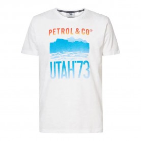 тениска,мъжки,тениски,petrol,industries,m,2020,tsr602,classic,print,short,sleeve,t,shirt,white,(white)