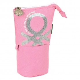 канцеларски,принадлежности,safta,benetton,flamingo,pink,pencil,case,pink,(multicolor)