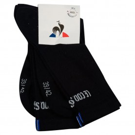 чорапи,мъжки,чорапи,le,coq,sportif,essentials,x2,n°1,crew,socks,sky,captain,(black)