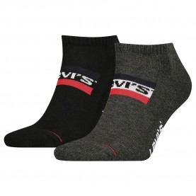 чорапи,мъжки,чорапи,levi´s,®,low,cut,sportswear,logo,half,long,socks,2,pairs,multicolor,(mid,grey,black)