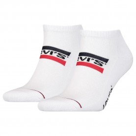 чорапи,мъжки,чорапи,levi´s,®,low,cut,sportswear,logo,half,long,socks,2,pairs,white,white,(white)