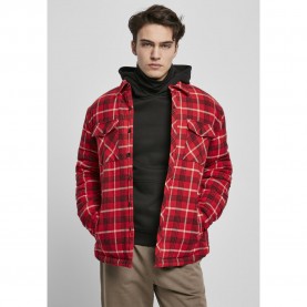 яке,мъжки,якета,urban,classics,jacket,plaid,quilted,red
