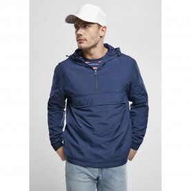 яке,мъжки,якета,urban,classics,windproof,basic,pull,over,jacket,blue