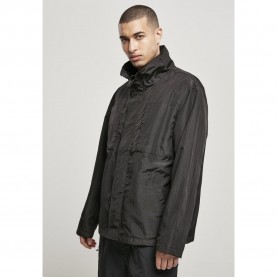 мъжки,якета,urban,classics,windbreaker,double,pocket,nylon,crepe,black