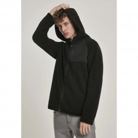 анорак,мъжки,якета,urban,classics,hooded,zip,hooded,zip,parka,black