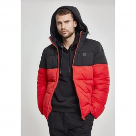 анорак,мъжки,якета,urban,classics,2,tone,hooded,parka,red