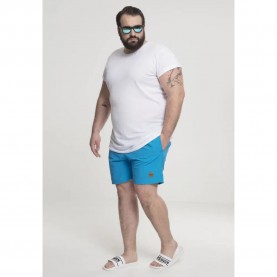 Бански гащета Urban classics Basic GT swimming shorts - Blue (bleu marine / turquoise) бански,гащета,мъжки,бански,костюми,urban,classics,basic,gt,swimming,shorts,blue,(bleu,marine,turquoise)
