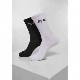 чорапи,мъжки,чорапи,mister,tee,hi,bye,short,socks,black,(black,white)