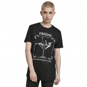 тениска,дамски,тениски,mister,tee,f,word,short,sleeve,t,shirt,black,(black)
