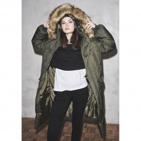 палто,дамски,якета,и,палта,urban,classics,oversize,coat,parka,green