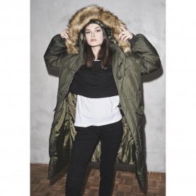 палто,мъжки,якета,urban,classics,oversize,coat,green,(dark,green,beige)