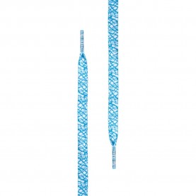 обувни,аксесоари,tubelaces,special,flat,laces,5,units,elephant,blue,white,(blue)