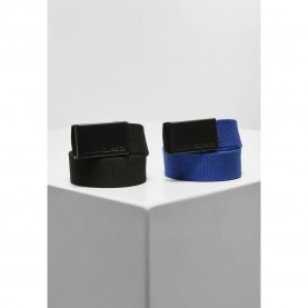 детски,колан,колани,urban,classics,set,of,2,childrenbelts,canvas,black,(noir,bleu)