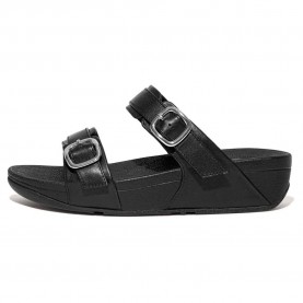 сандали,дамски,сандали,и,чехли,fitflop,lulu,adjustable,leather,sandals,black
