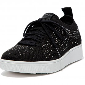 маратонки,дамски,маратонки,fitflop,rally,crystal,trainers,black