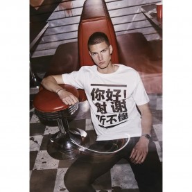 тениска,мъжки,тениски,mister,tee,ni,hao,t,shirt,white,(white)