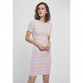 рокля,дамски,поли,и,рокли,urban,classics,stretch,stripe,dress,pink,(pink,blue,turquoise)