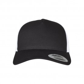 шапка,всички,шапки,flexfit,5,panel,retro,2,tone,cap,black,(black,white)
