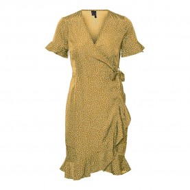 рокля,дамски,поли,и,рокли,vero,moda,vmhenna,dress,yellow,(jaune,doré)