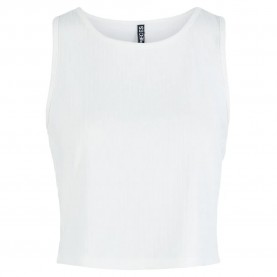 потник,дамски,топове,pieces,kylie,crop,sleeveless,top,cloud,dancer,(white)