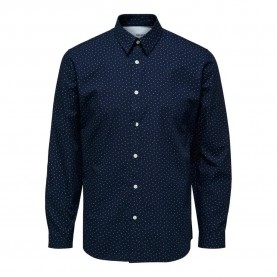 риза,с,дълъг,ръкав,мъжки,ризи,selected,slim,marcel,aop,w,long,sleeve,shirt,blue,(navy,blazer,aop)