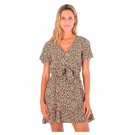 рокля,дамски,поли,и,рокли,hurley,flirty,mini,dress,prtpk,(brown)