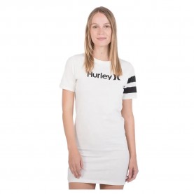 рокля,дамски,поли,и,рокли,hurley,oceancare,one&only,short,sleeve,short,dress,marshmallow,(white)