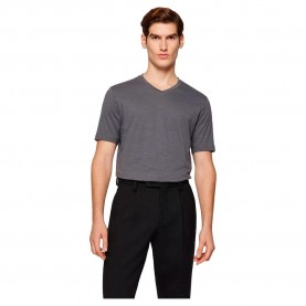 Тениска BOSS Tilson 60 short sleeve v neck T-shirt - Grey (Navy) тениска,мъжки,тениски,дамски,тениски,boss,tilson,60,short,sleeve,v,neck,t,shirt,grey,(navy)