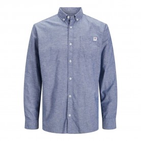 риза,с,дълъг,ръкав,мъжки,ризи,jack,&,jones,sports,summer,oversize,long,sleeve,shirt,blue