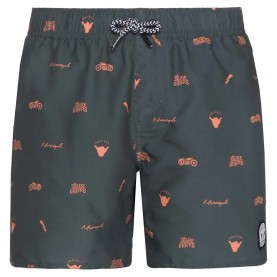 бански,гащета,детски,бански,костюми,protest,dennis,swimming,shorts,black,(hunter,green)