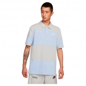 Nike Sportswear Sport Essential short sleeve polo - Blue (Grey Fog / Light Marine / White) мъжки,блузи,с,яка,nike,sportswear,sport,essential,short,sleeve,polo,blue,(grey,fog,light,marine,white)