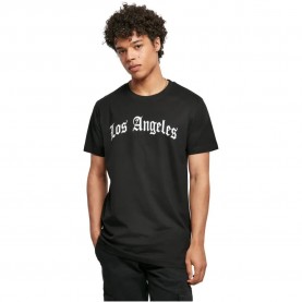 тениска,мъжки,тениски,mister,tee,los,angeles,wording,short,sleeve,t,shirt,black,(black)